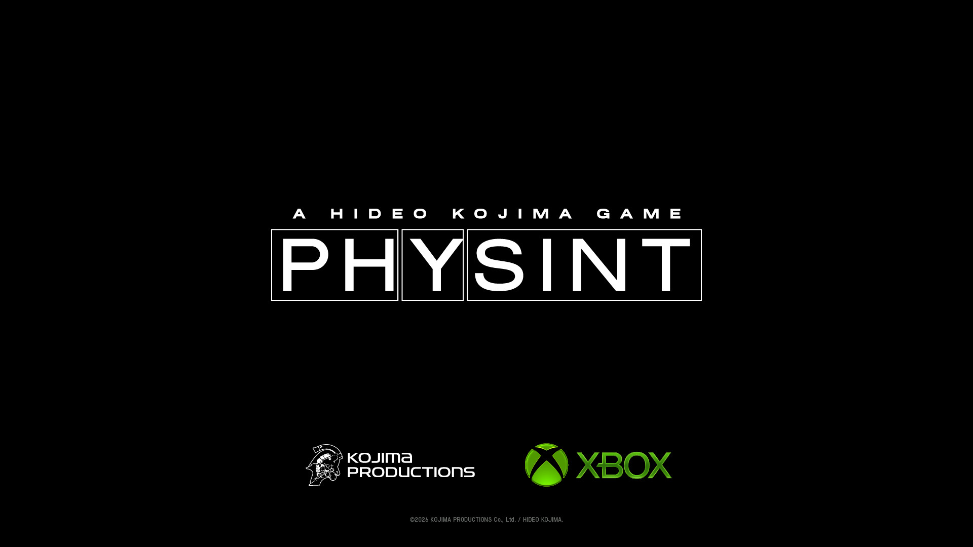 PHYSINT será publicado por Xbox: qué confirma el acuerdo con Kojima Productions